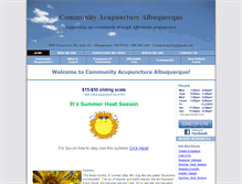 Tablet Screenshot of commacupabq.org